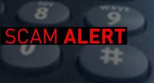 Scam alert icon